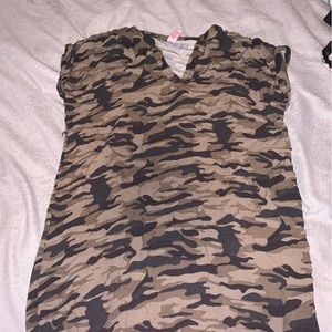 No Boundaries Camo mini dress, size large
